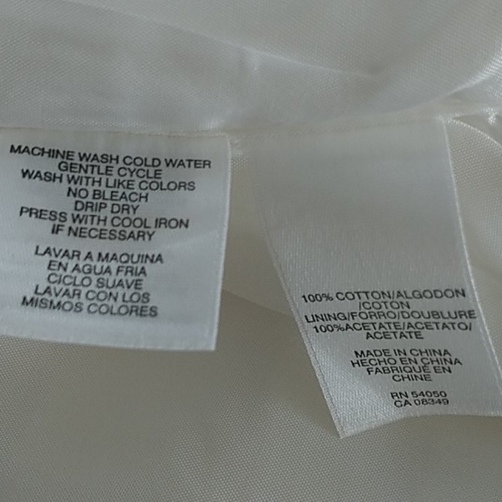 Jones New York, fully lined sleeveless Top XL - Picture 7 of 10